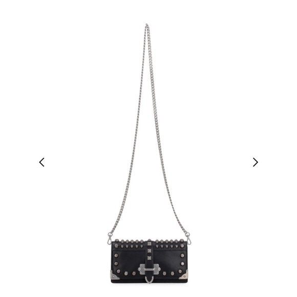Prada Cahier Mini Studded Crossbody - Picture 2 of 14